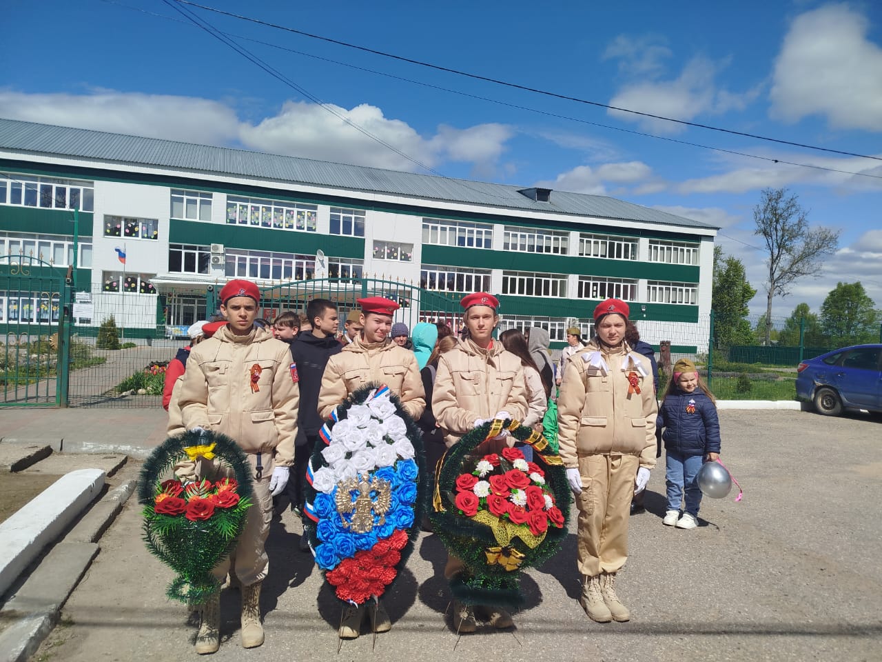 Праздничные мероприятия ко Дню Победы прошли под девизом: «Мы помним! Мы гордимся!»..