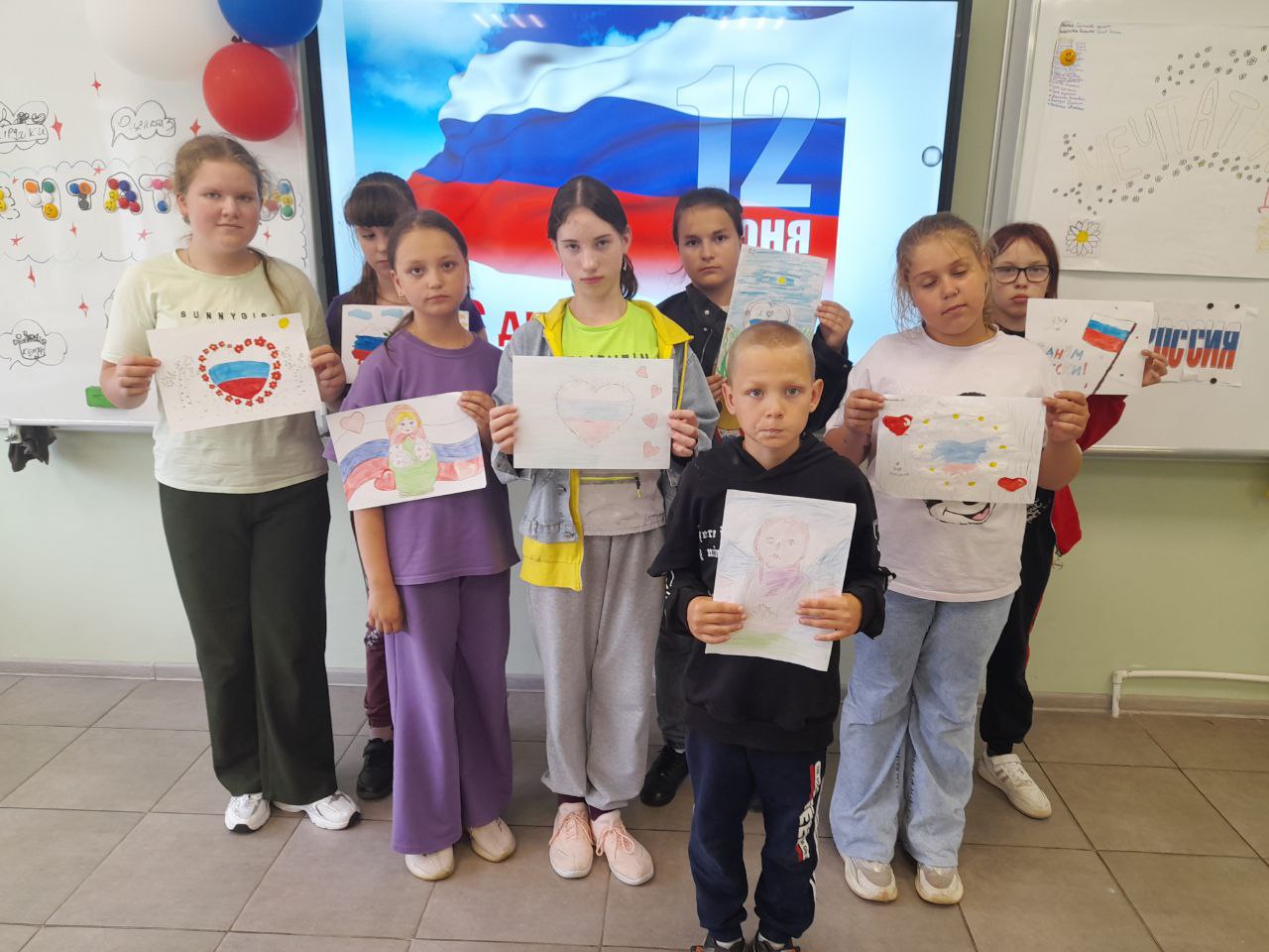 Летний оздоровительный лагерь - 2024: творческая мастерская «День России».